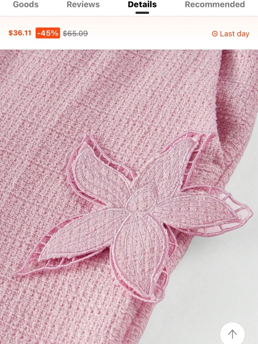 MOTF Pink Tweed Wide-Leg Feminine Pants - Picture 15 of 17